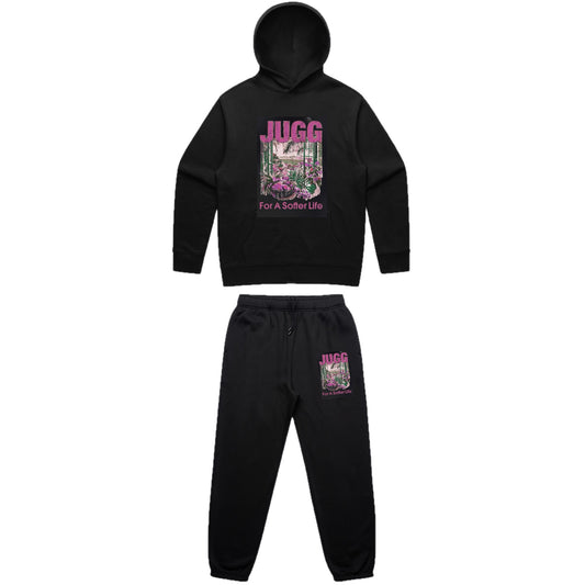 KIDS FOR A SOFTER LIFE TRACKY - BLACK/PURPLE