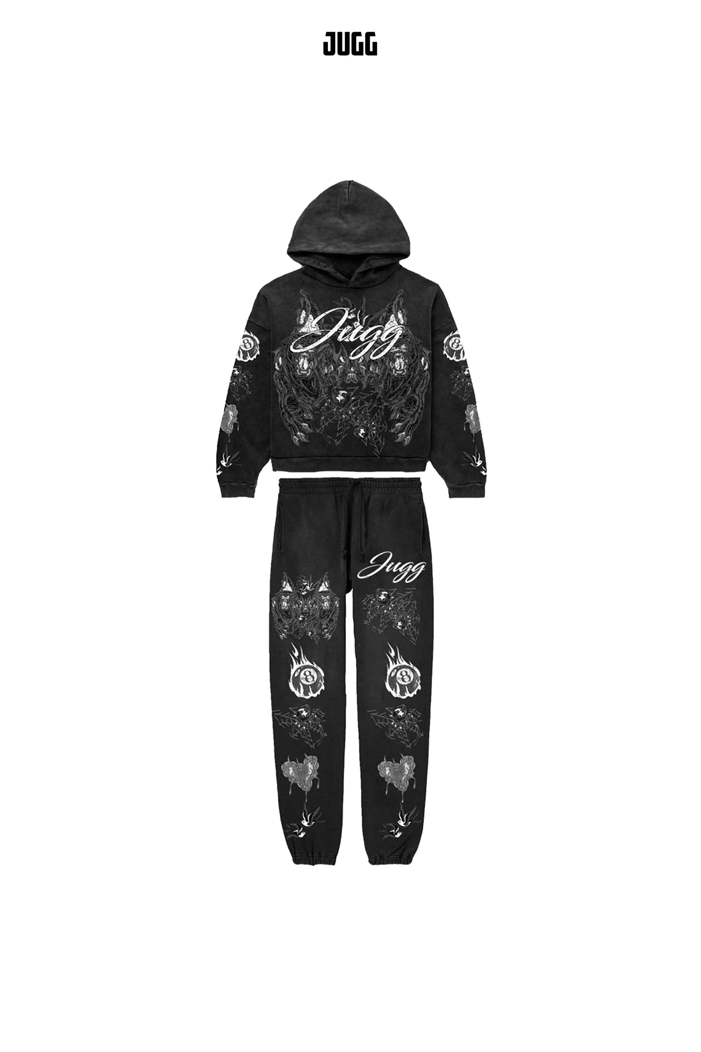 SPIDER TRACKY - BLACK WHITE