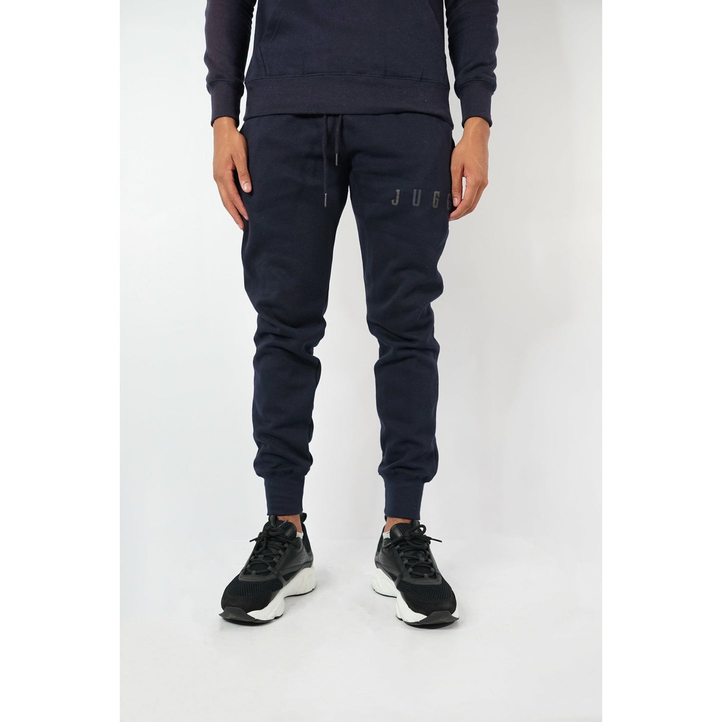 Rainbow Reflective Hooded Tracksuit - Navy