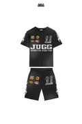 'FUELLED UP' SHORT SETS - BLACK