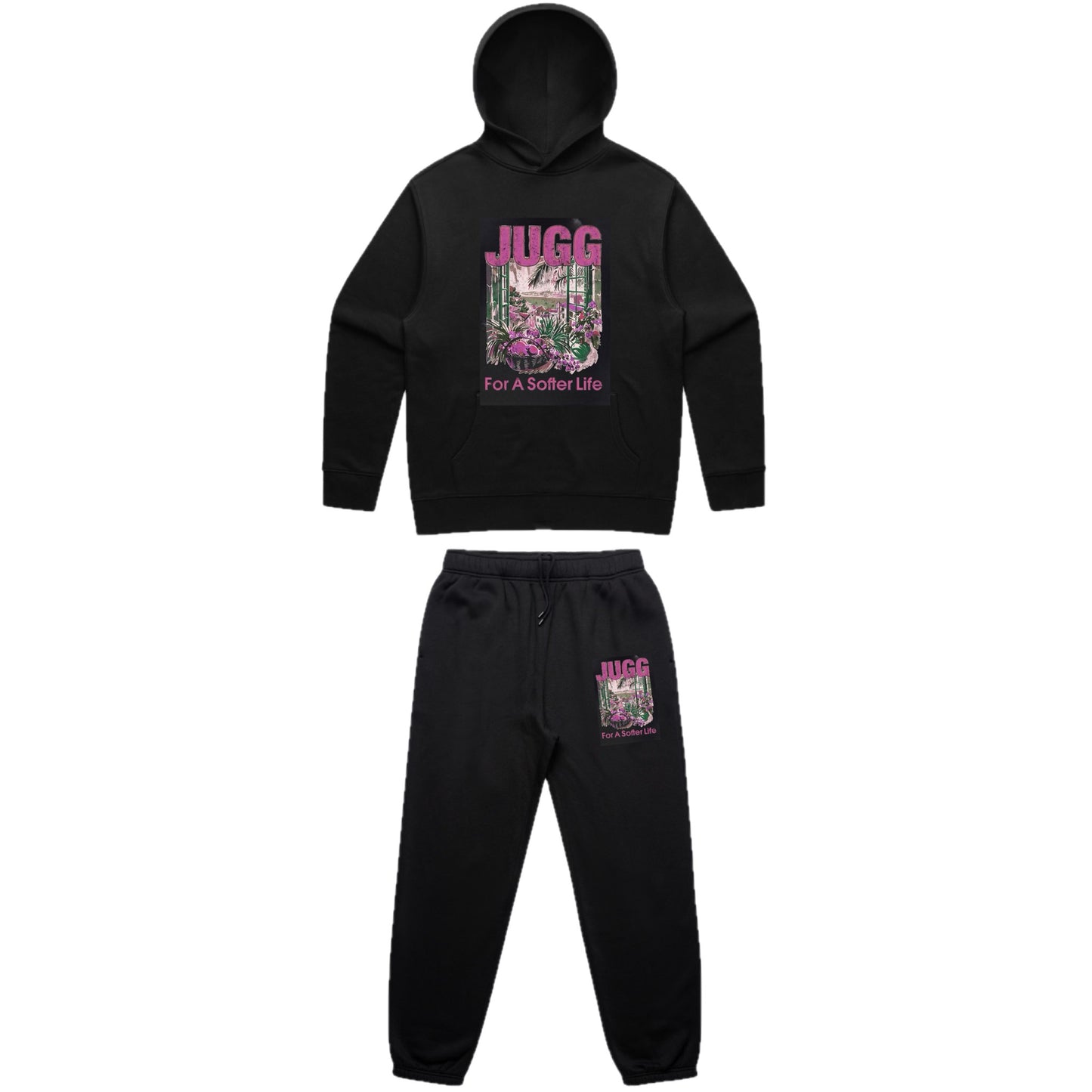 KIDS FOR A SOFTER LIFE TRACKY - BLACK/PURPLE