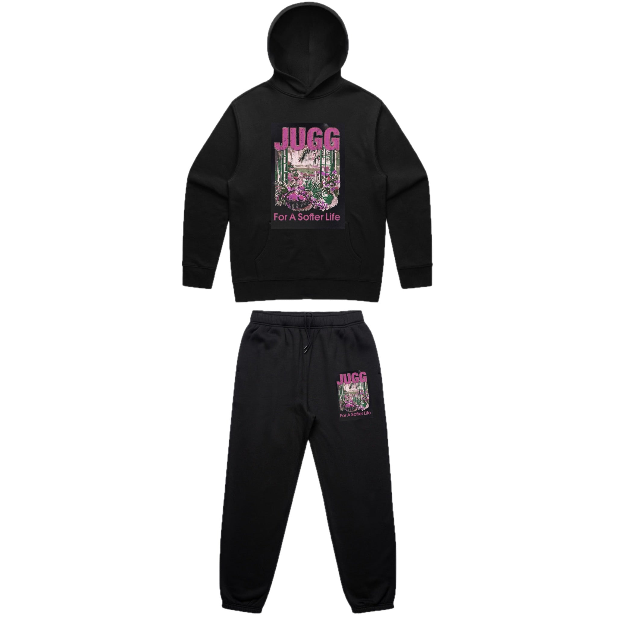 FOR A SOFTER LIFE TRACKY - BLACK/PURPLE