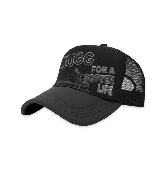 SOFTER LIFE CAP - BLACK/GREY
