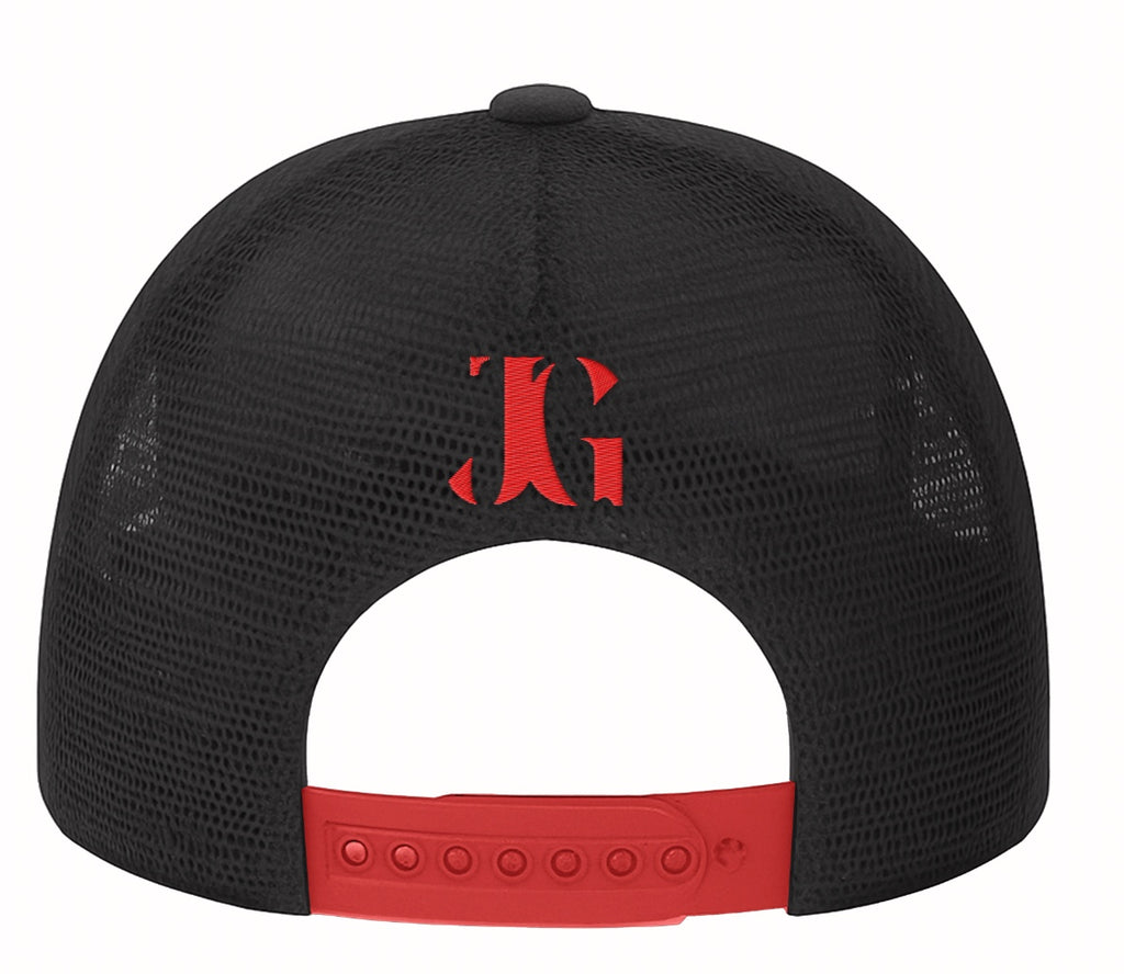 JUGG MESH TRUCKER - RED/BLUE