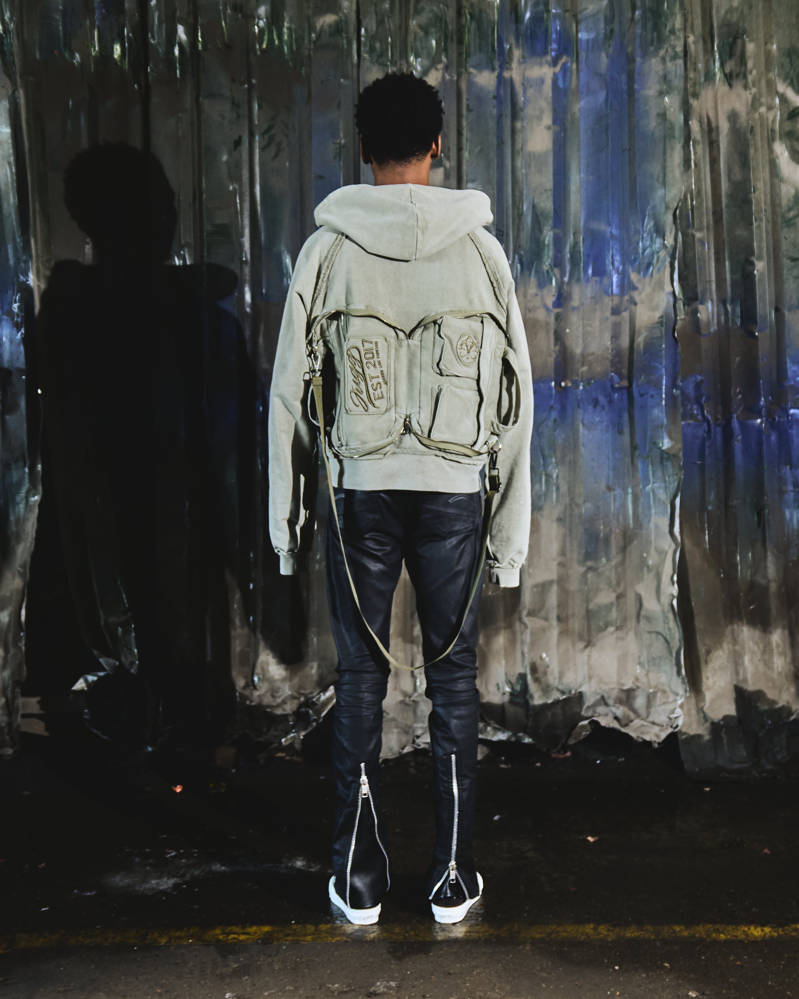 THE ALCHEMY HOODY & BAG - OLIVE