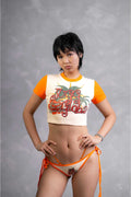 FOR A SOFTER LIFE “TEASE SET” - ORANGE