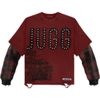 CROP IKETERU 2 LAYER SWEATSHIRT - COLLECTION
