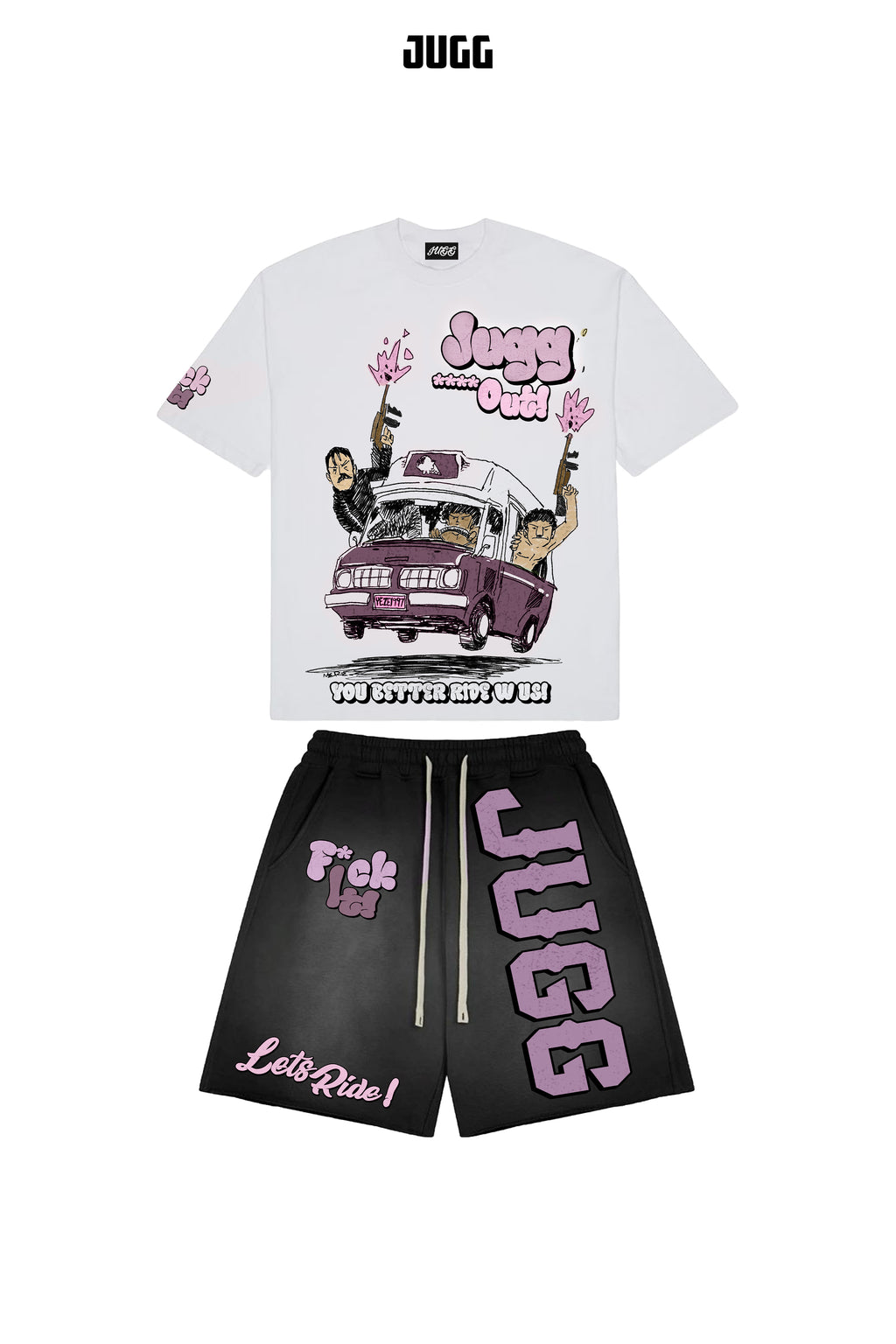 JUGGOUT - WHITE LILAC PINK