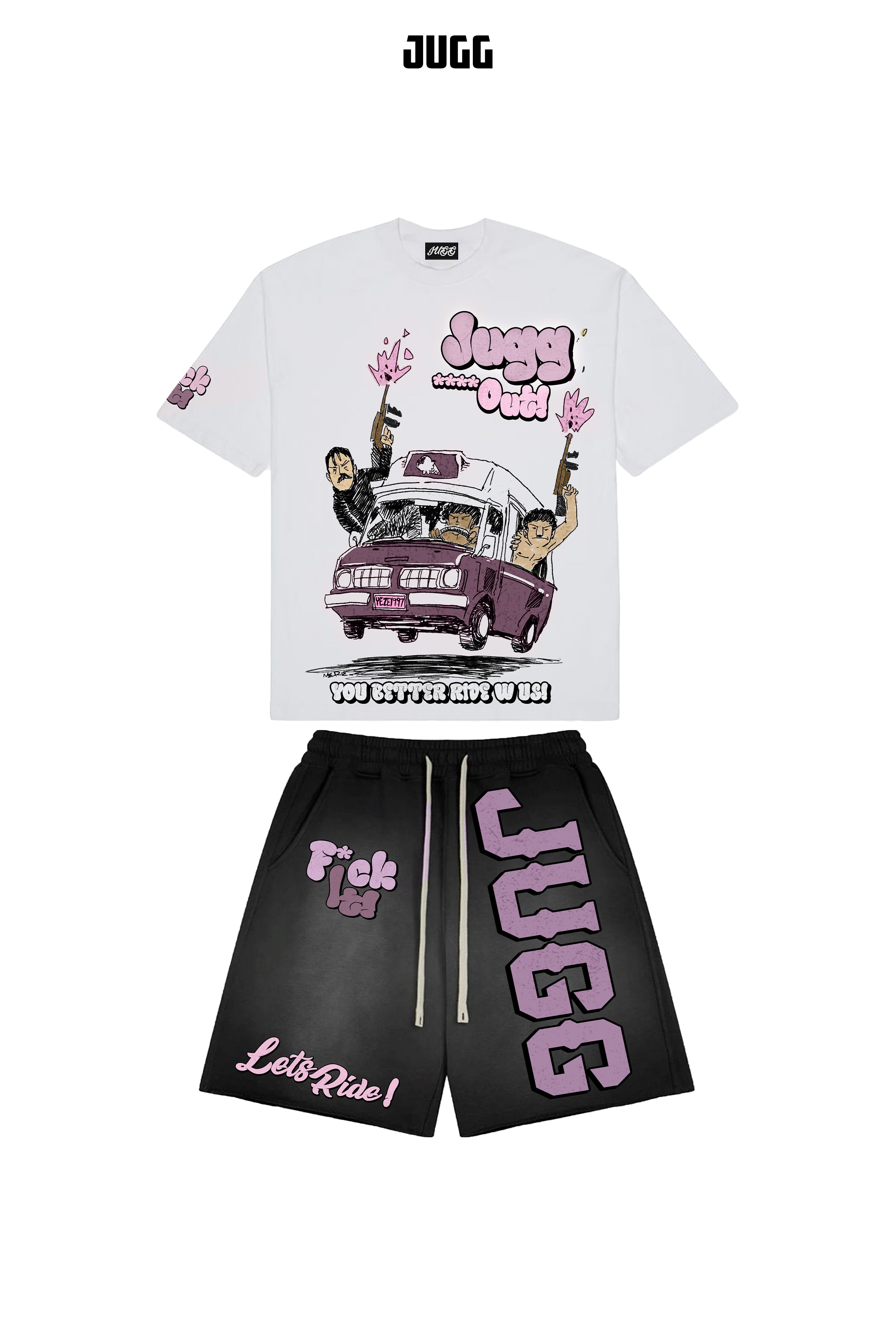 JUGGOUT - WHITE LILAC PINK