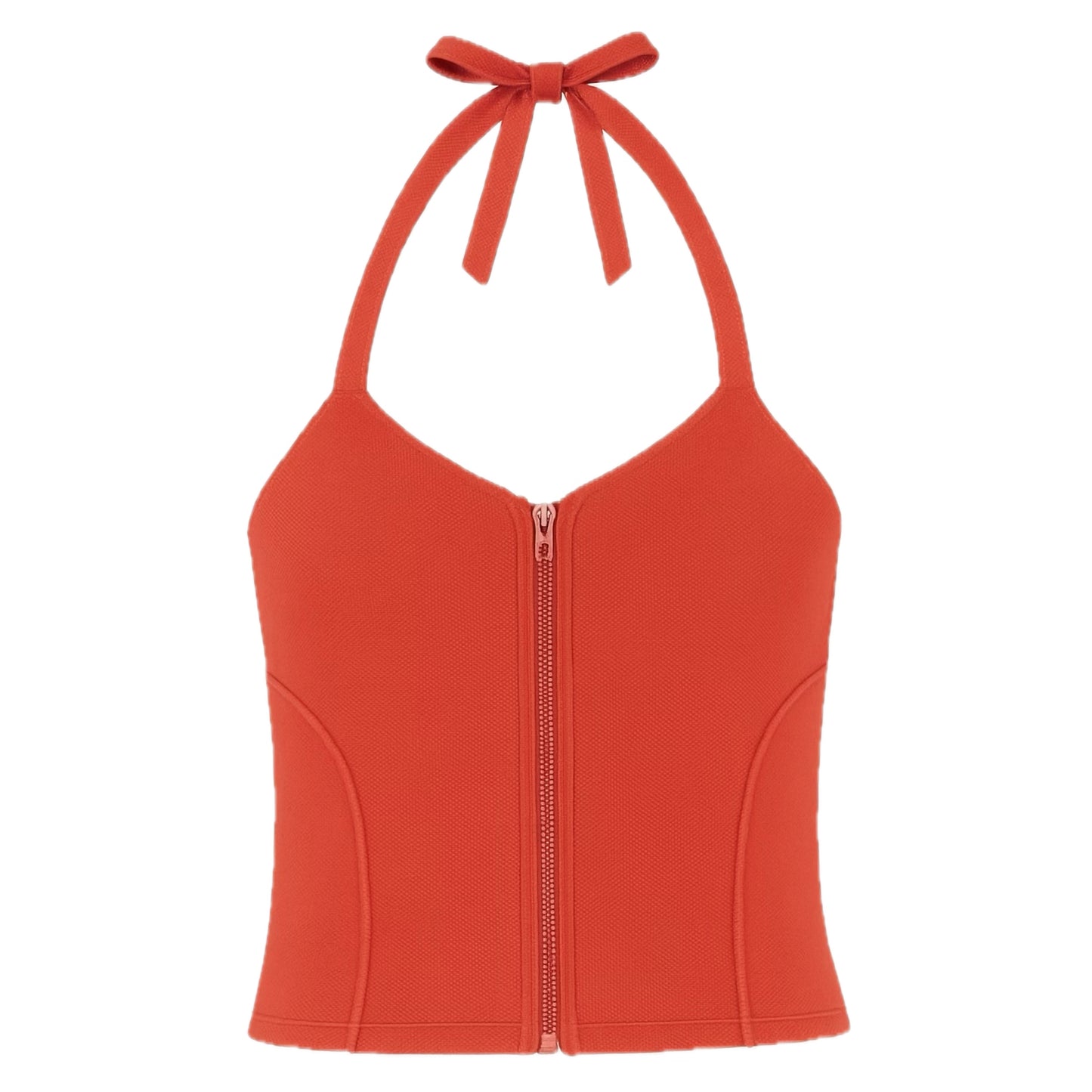 SEXY RED “ZIP ME DOWN” VEST