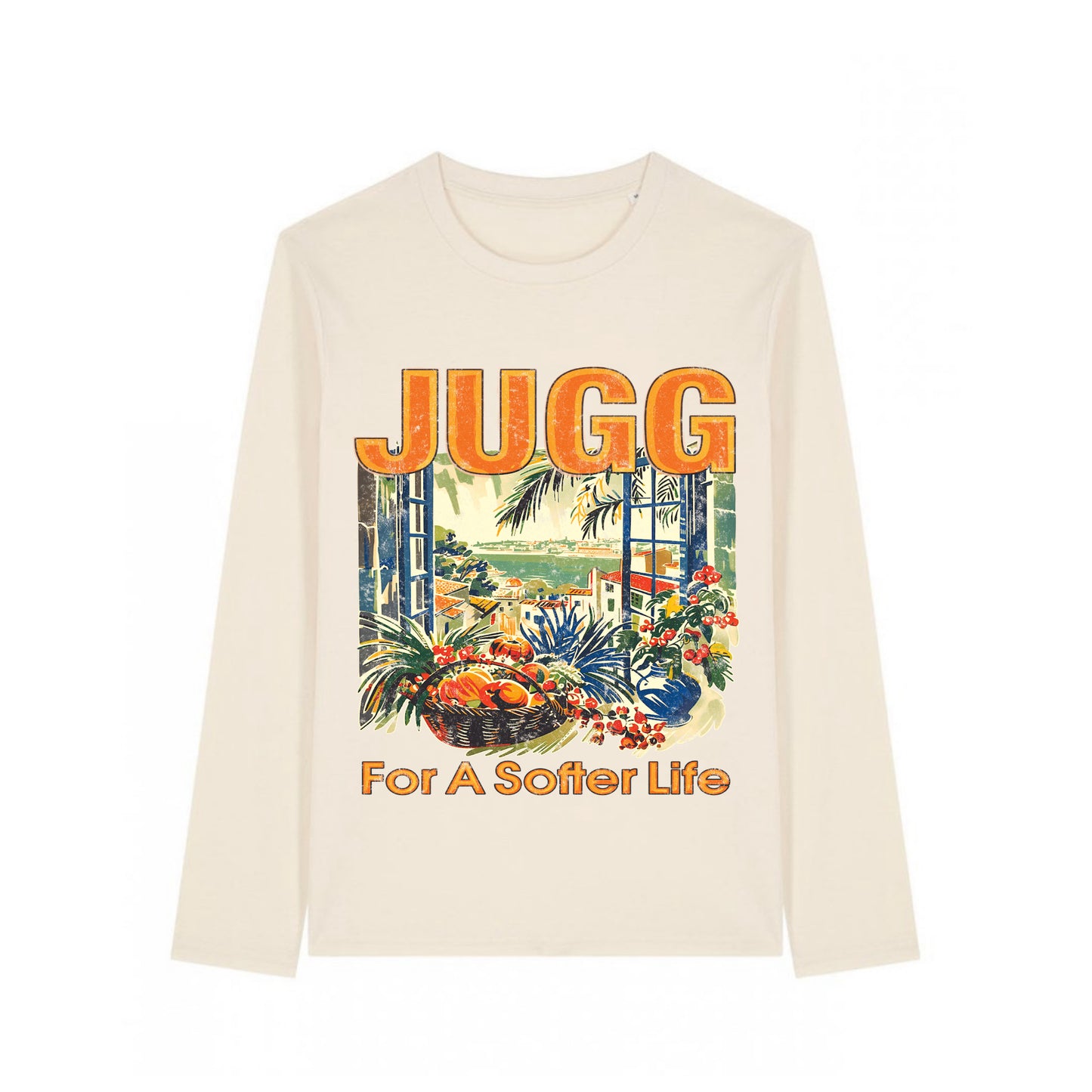 FOR A SOFTER LIFE LONG SLEEVED T-SHIRT