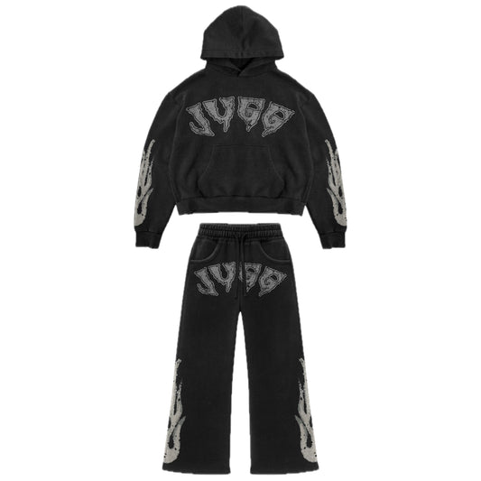 KAKASHI FLAMES - BLACK/GREY