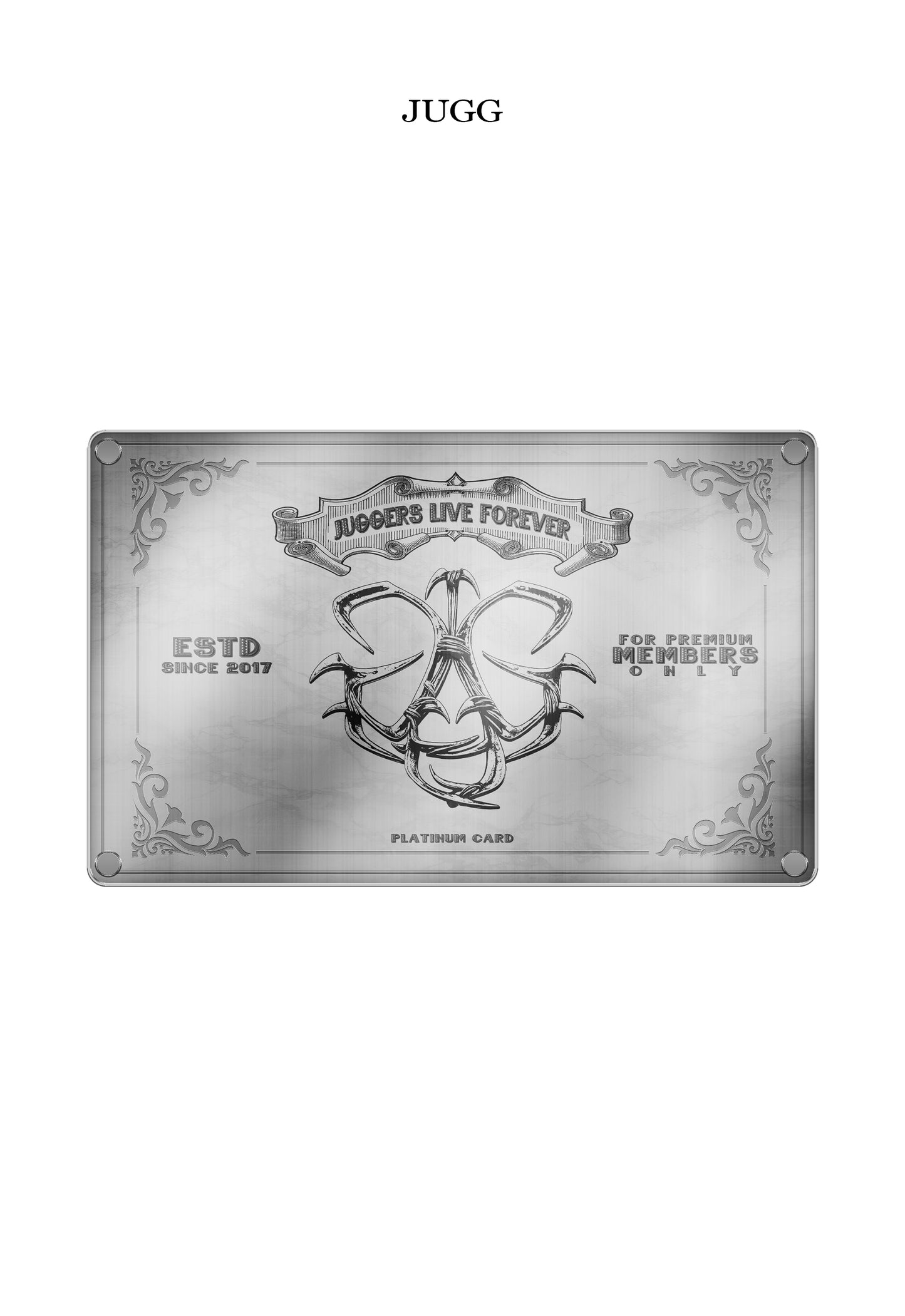 PRIVATE MEMBERS LOYALTY CARD - PLATINUM TIER