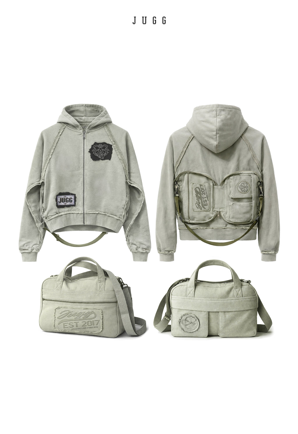 THE ALCHEMY HOODY & BAG - OLIVE