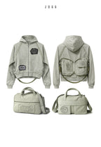 THE ALCHEMY HOODY & BAG - OLIVE