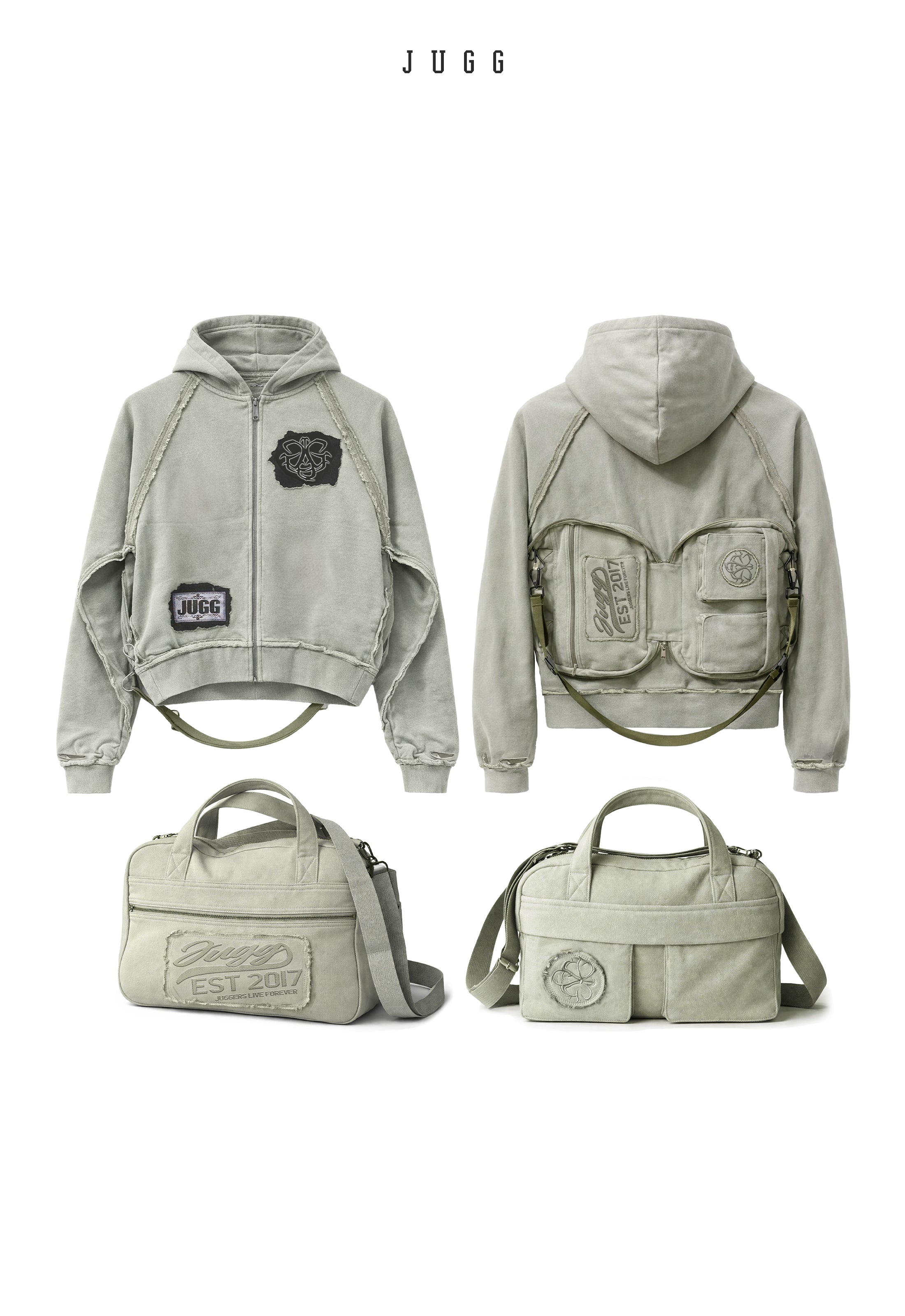 THE ALCHEMY HOODY & BAG - OLIVE