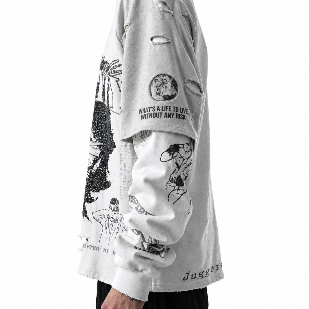 NON IDENTIFIABLE LONG SLEEVE GREY