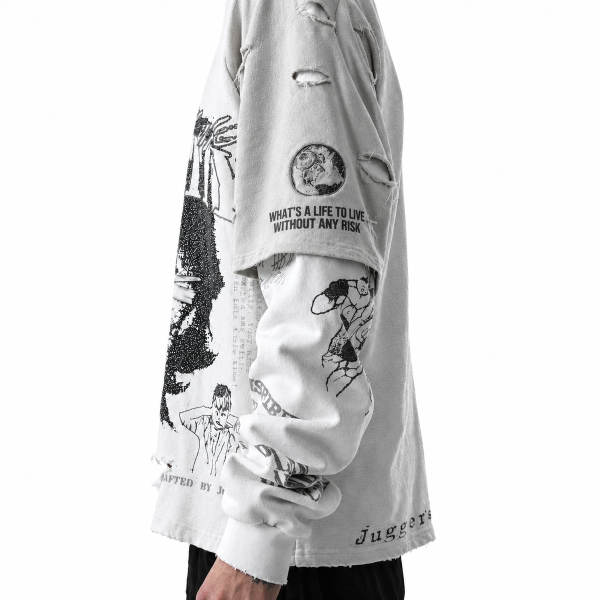 NON IDENTIFIABLE LONG SLEEVE GREY