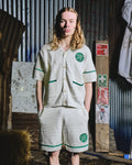 TRICOTÉE SET - WHITE & WIMBLEDON GREEN