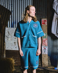 TRICOTÉE SET - TEAL WHITE