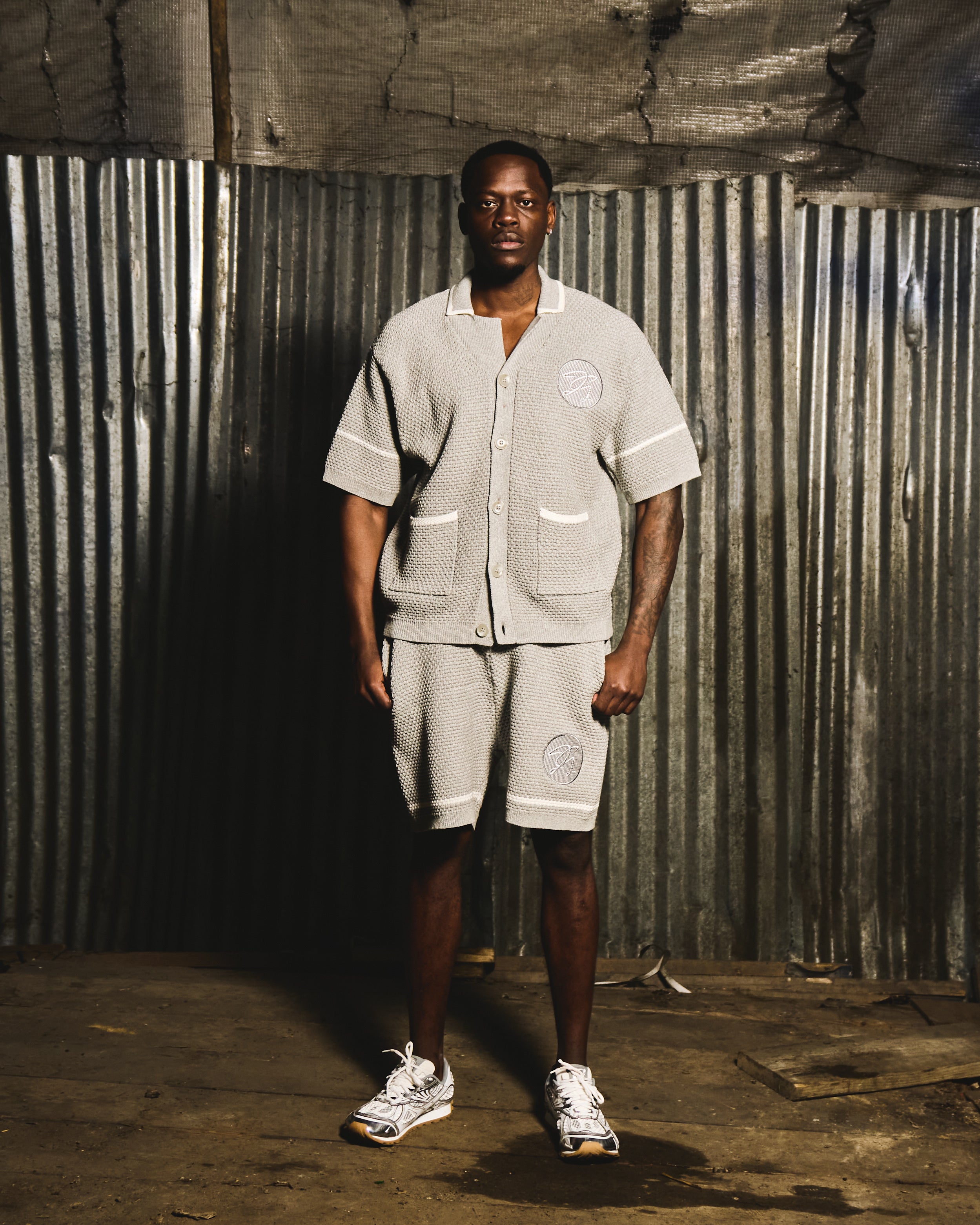 TRICOTÉE SET - SUBGREY WHITE