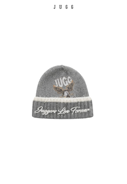 EXCLUSIVE - ONLY 50. 

NEW COTTON GREY JUGGERS LIVE FOREVER BEANIE