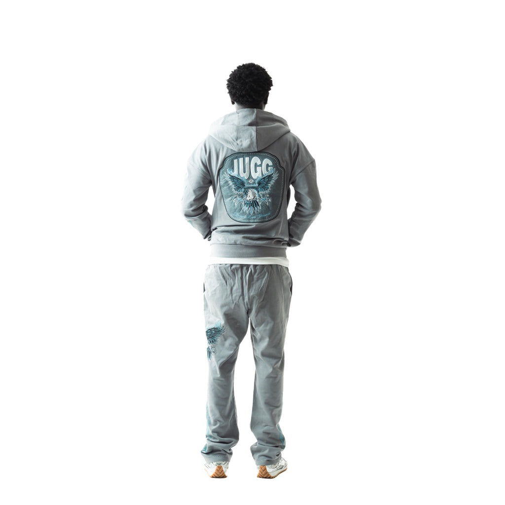 SUR LA LUNE TRACKY - GREY & ICE BLUE