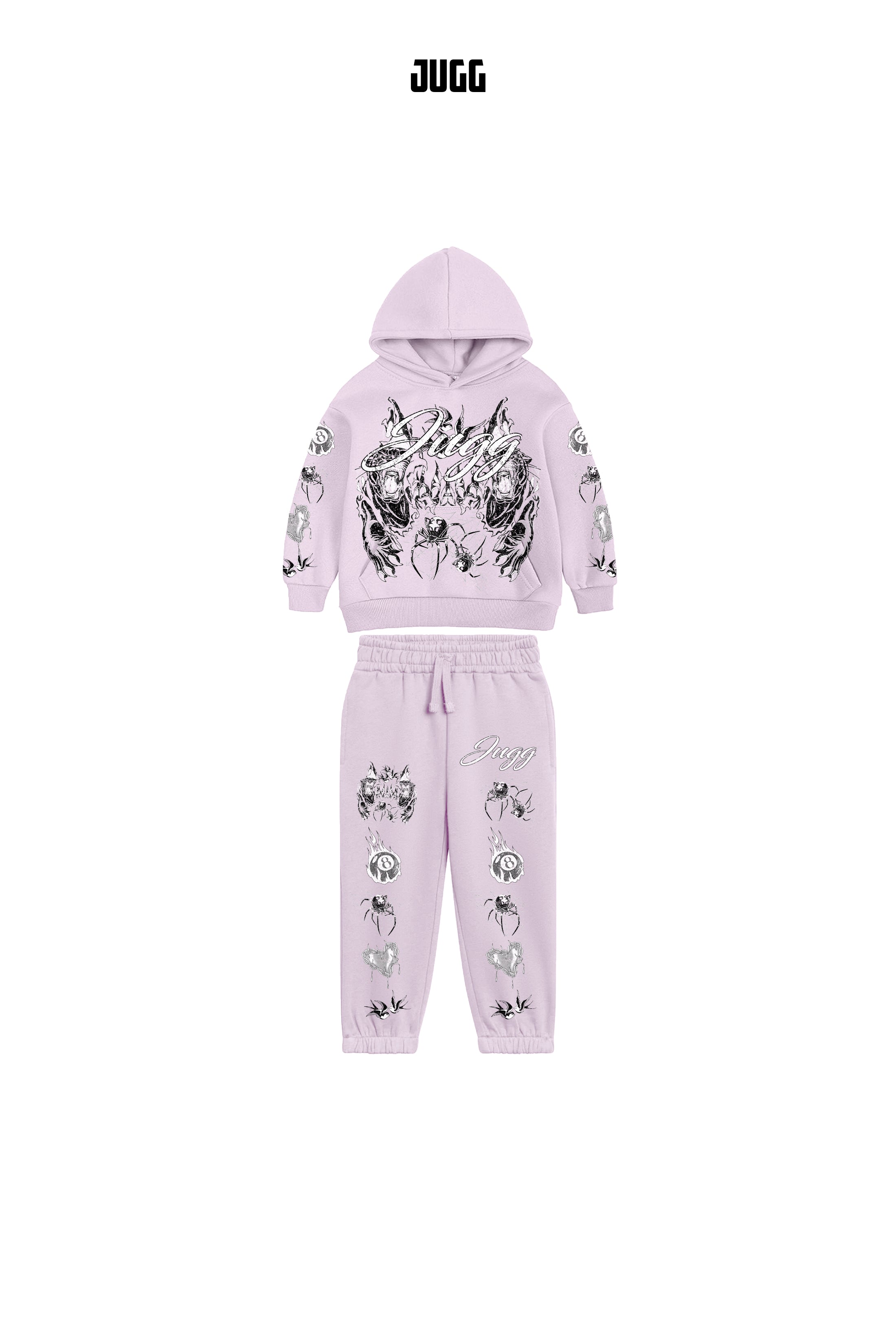 KIDS SPIDER TRACKY - CANDY PINK WHITE