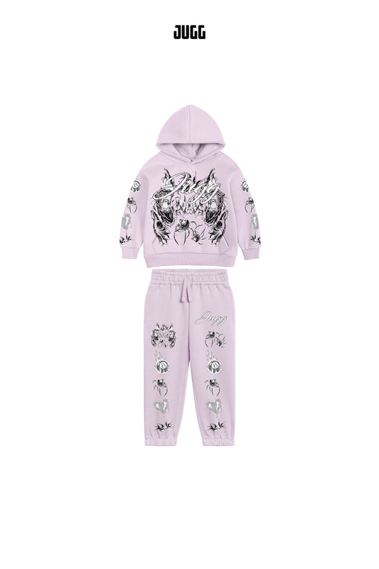 KIDS SPIDER TRACKY - CANDY PINK WHITE