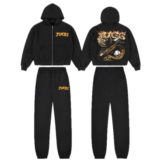 HOME RUN HALLOWEEN TRACKY  - BLACK