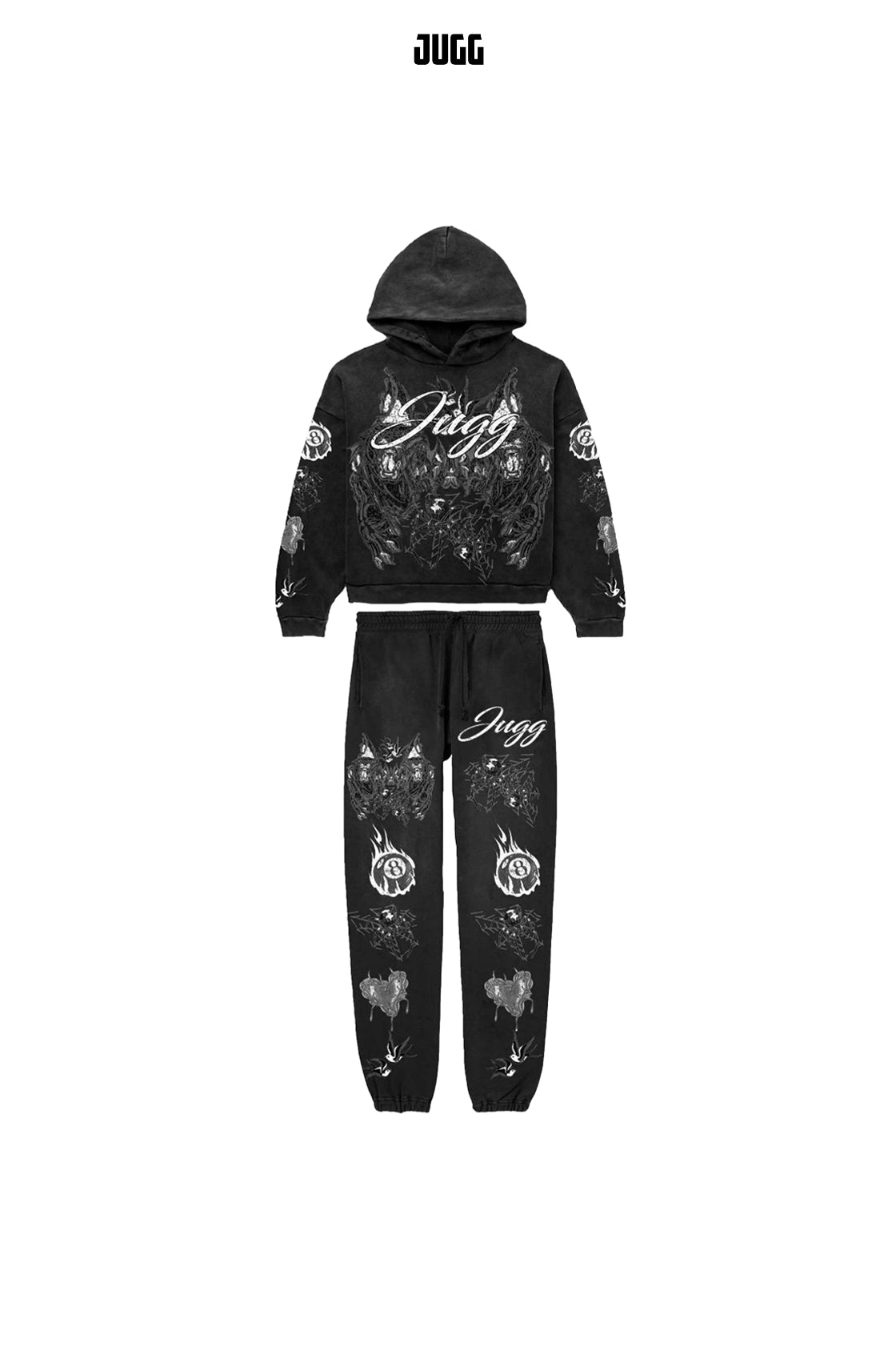 SPIDER TRACKY - BLACK WHITE