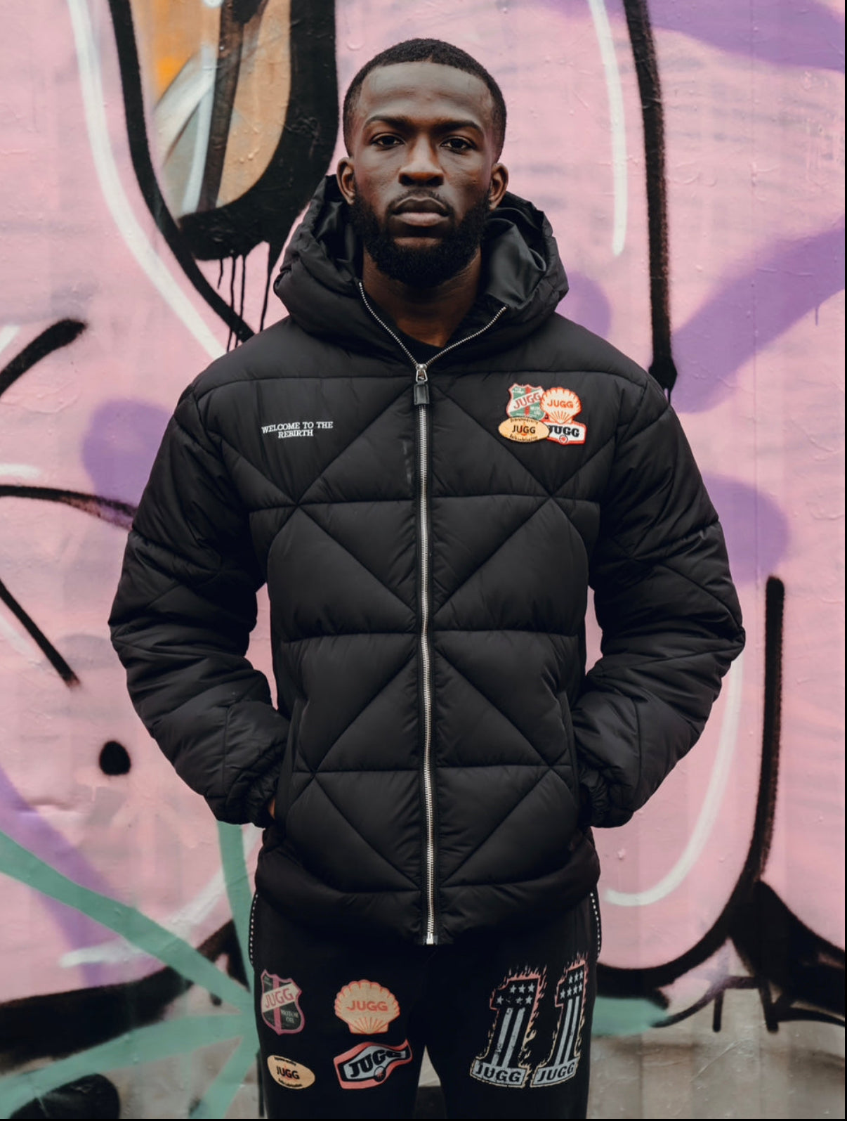 ‘Fuel’ Collection Jacket - Black