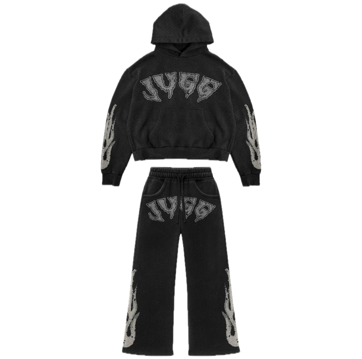 KAKASHI FLAMES - BLACK/GREY