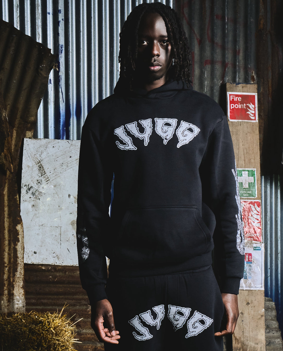 KAKASHI FLAMES - BLACK/GREY