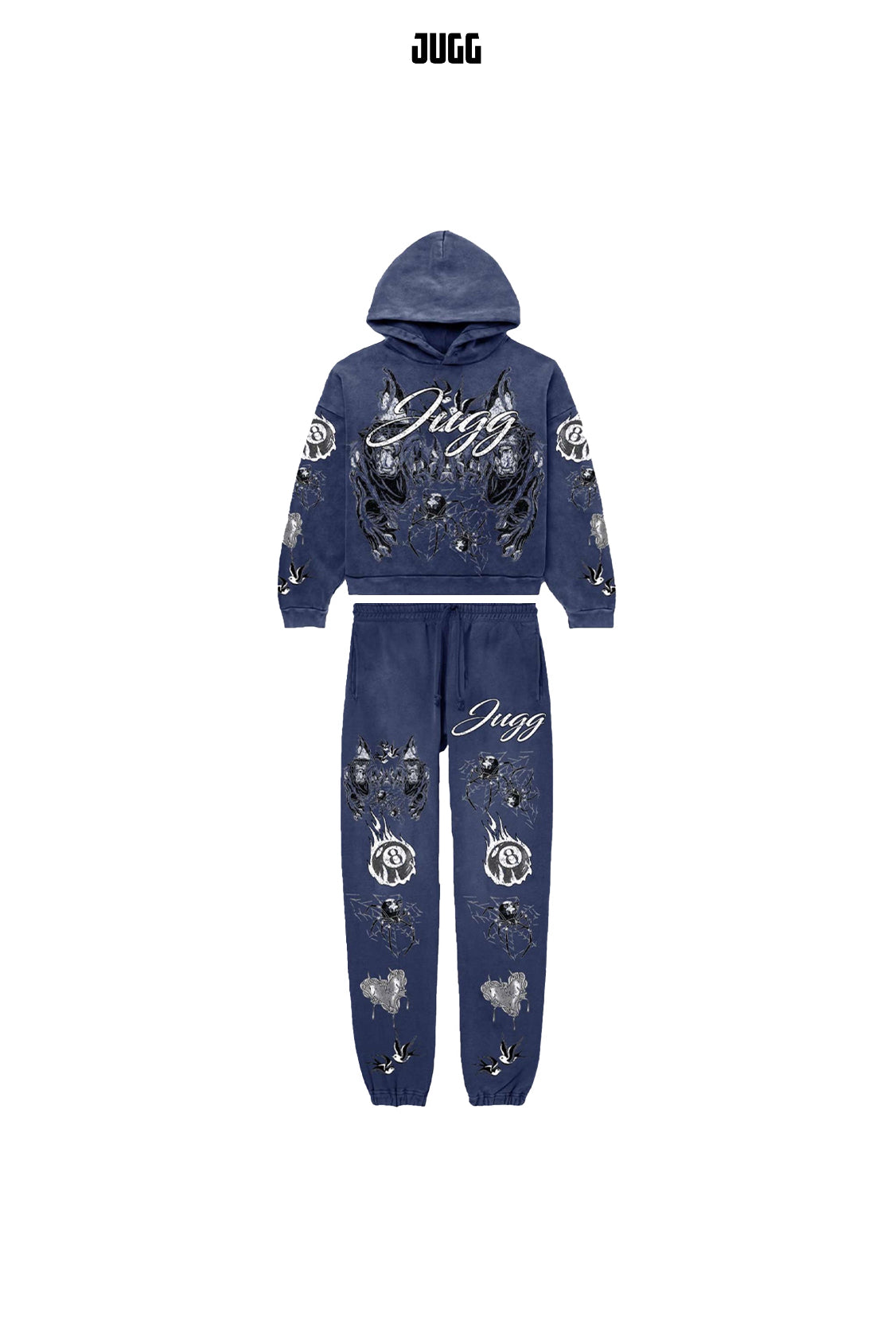 SPIDER TRACKY - NAVY WHITE