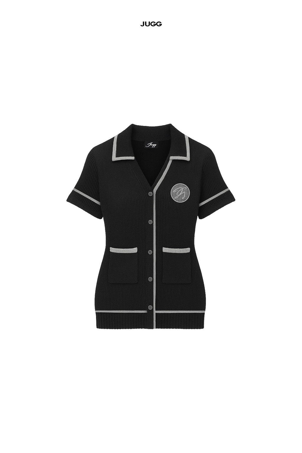 TRICOTÉE HERS - BLACK GREY