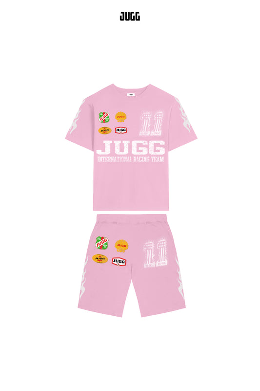 'Fuelled Up' Short Sets - Pink