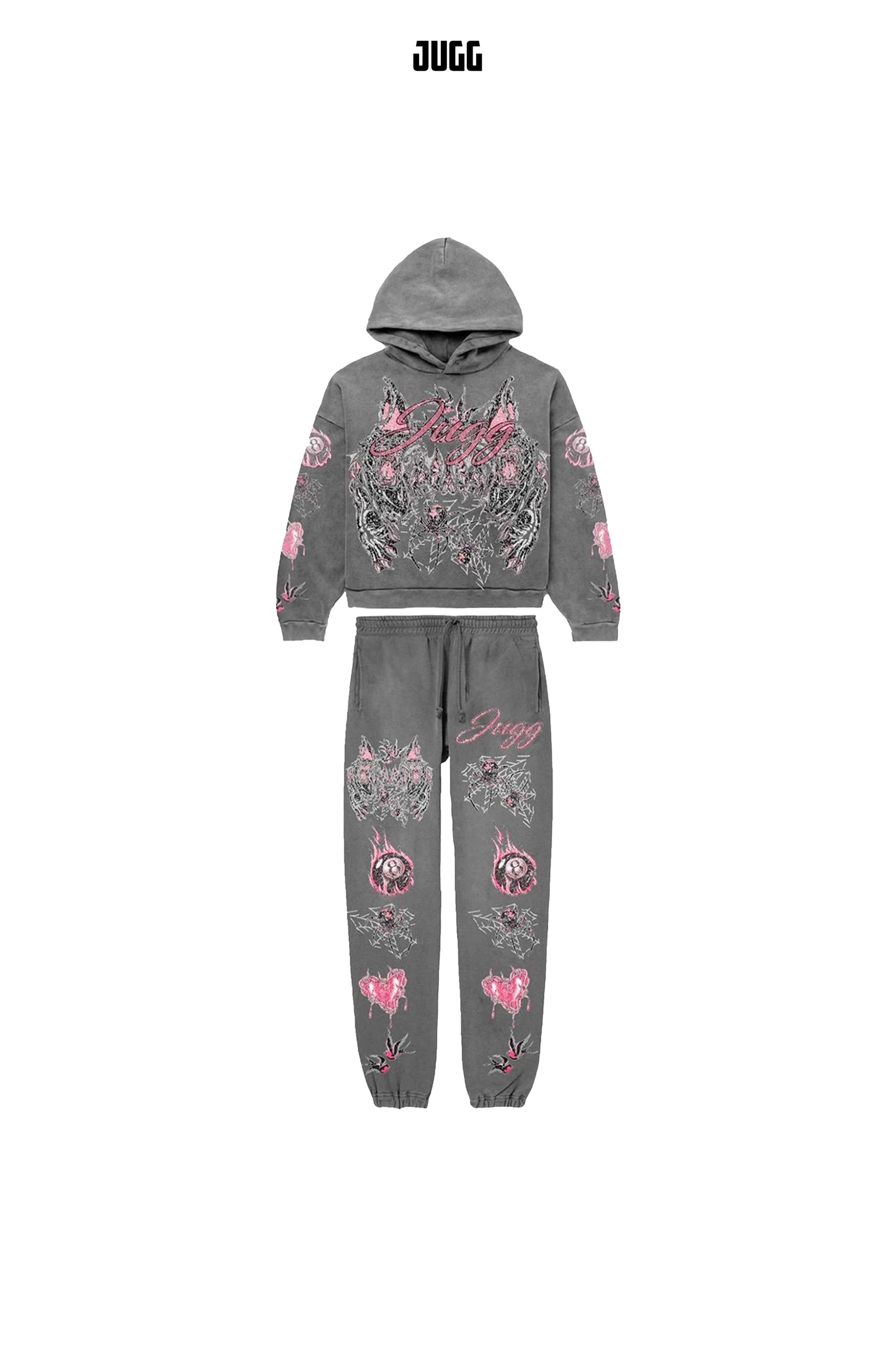 SPIDER TRACKY - ACID SUBGREY PINK