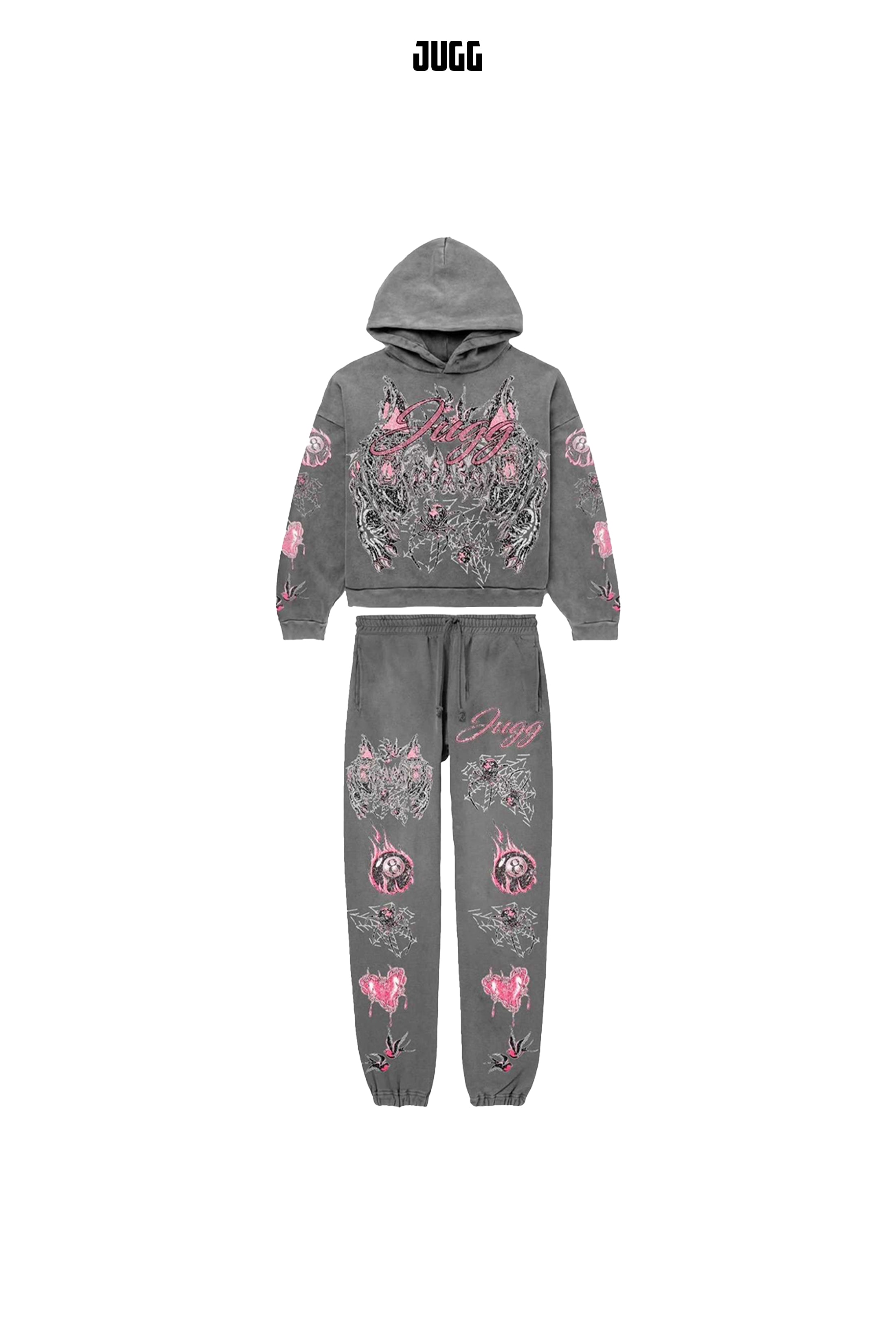SPIDER TRACKY - ACID SUBGREY PINK