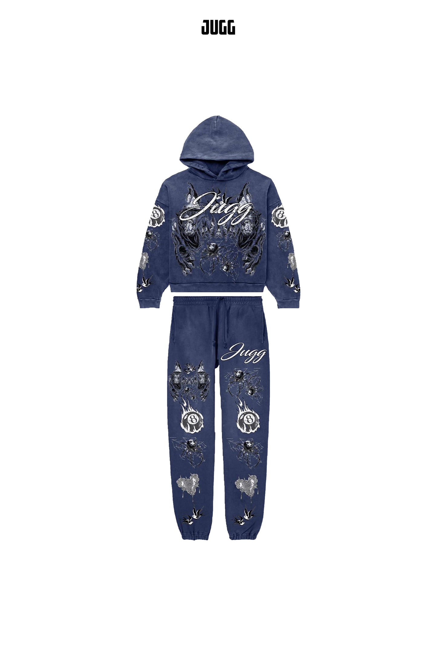 SPIDER TRACKY - NAVY WHITE