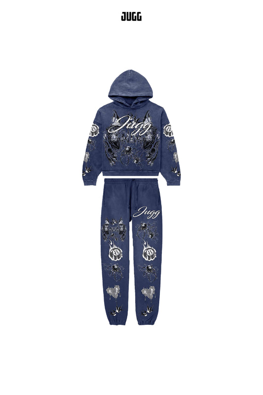 SPIDER TRACKY - NAVY WHITE