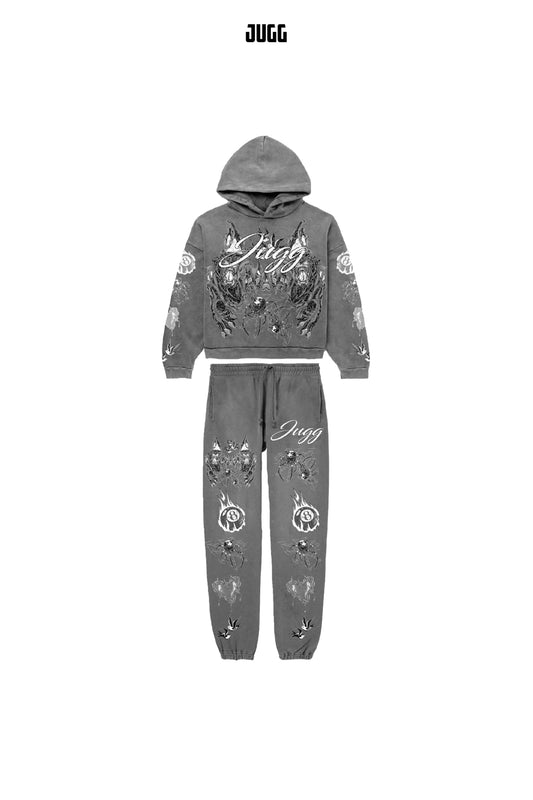 SPIDER TRACKY - ACID SUBGREY WHITE