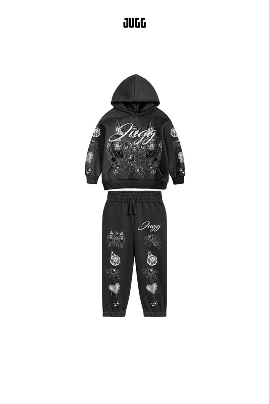 KIDS SPIDER TRACKY - BLACK WHITE