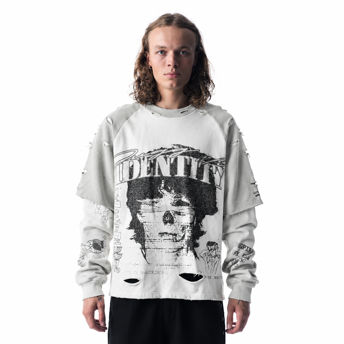 NON IDENTIFIABLE LONG SLEEVE GREY