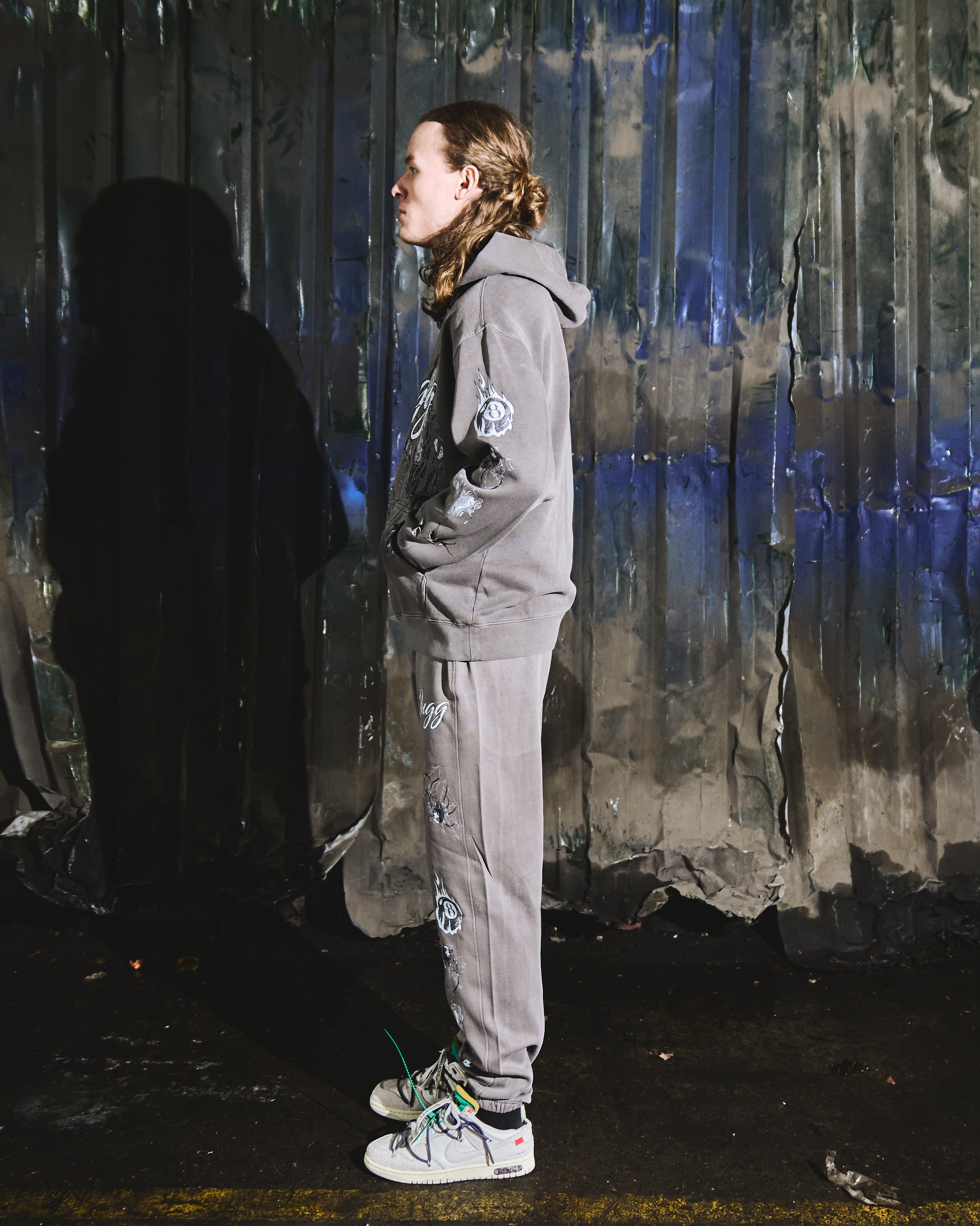 SPIDER TRACKY - ACID SUBGREY WHITE