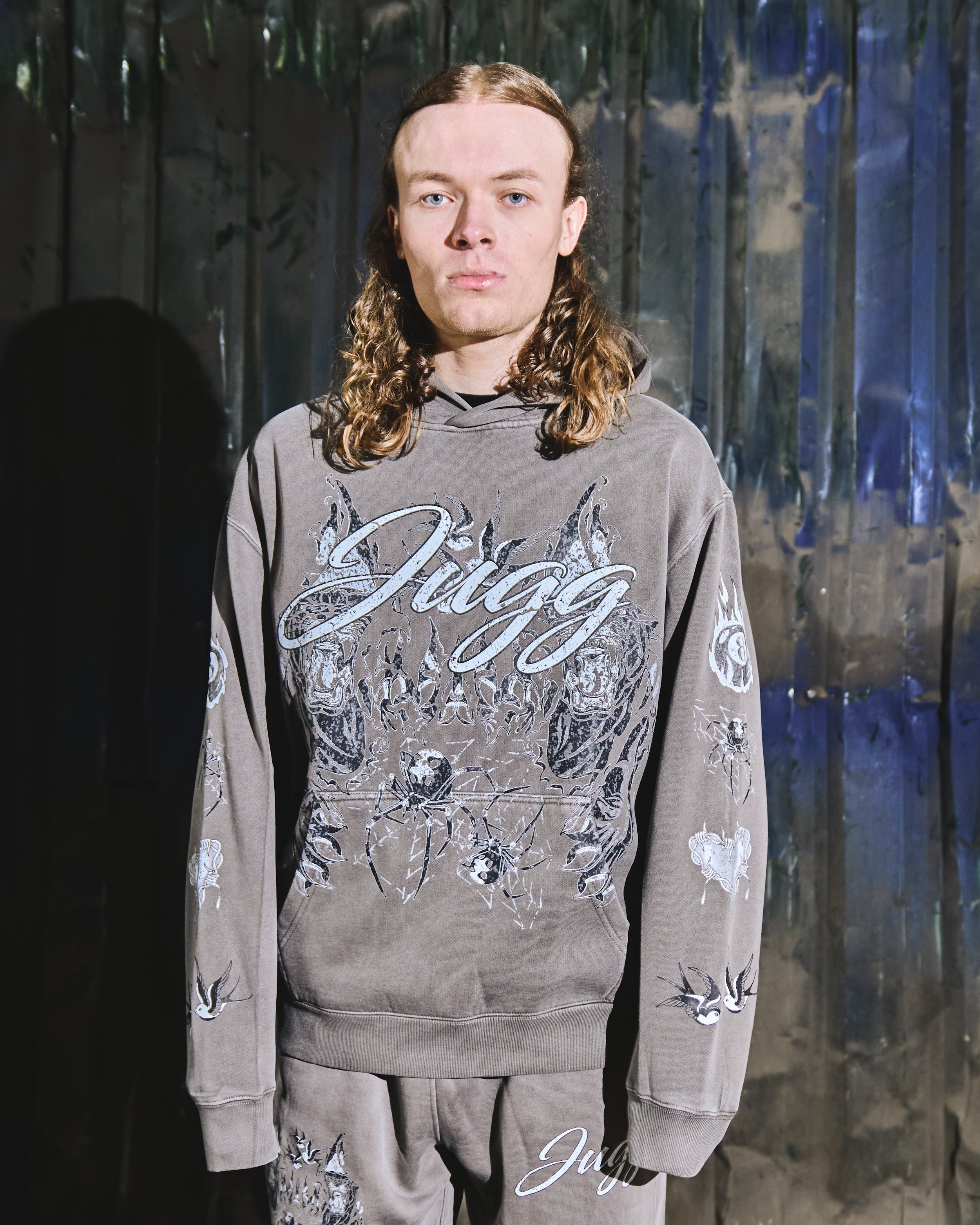 SPIDER TRACKY - ACID SUBGREY WHITE