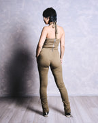 "HALTER VEST" LEGGING SET - DESERT DUSK