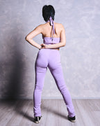 "HALTER VEST" LEGGING SET - LILAC ALLURE