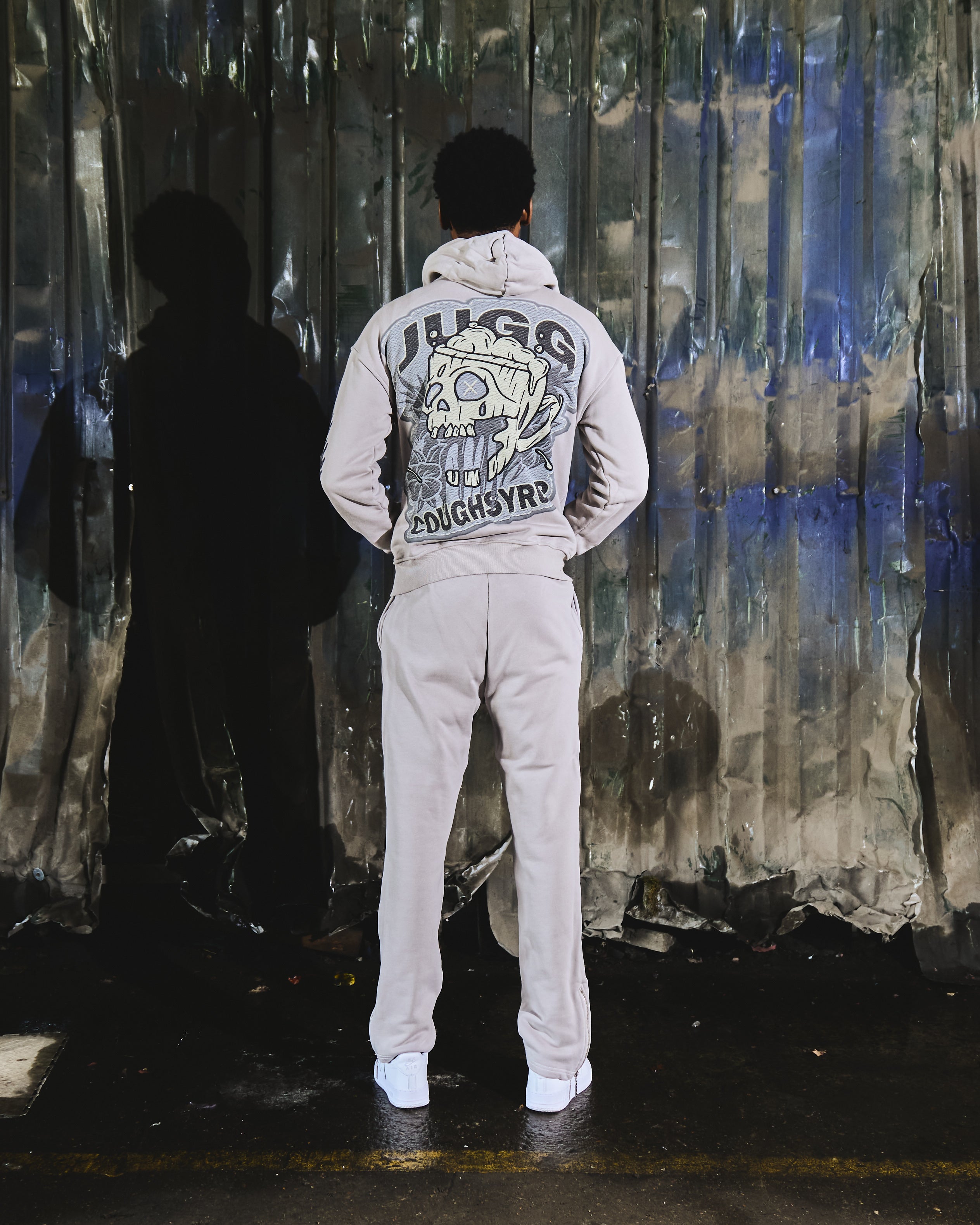 COUGHSYRUP TRACKSUIT - STEEL GREY