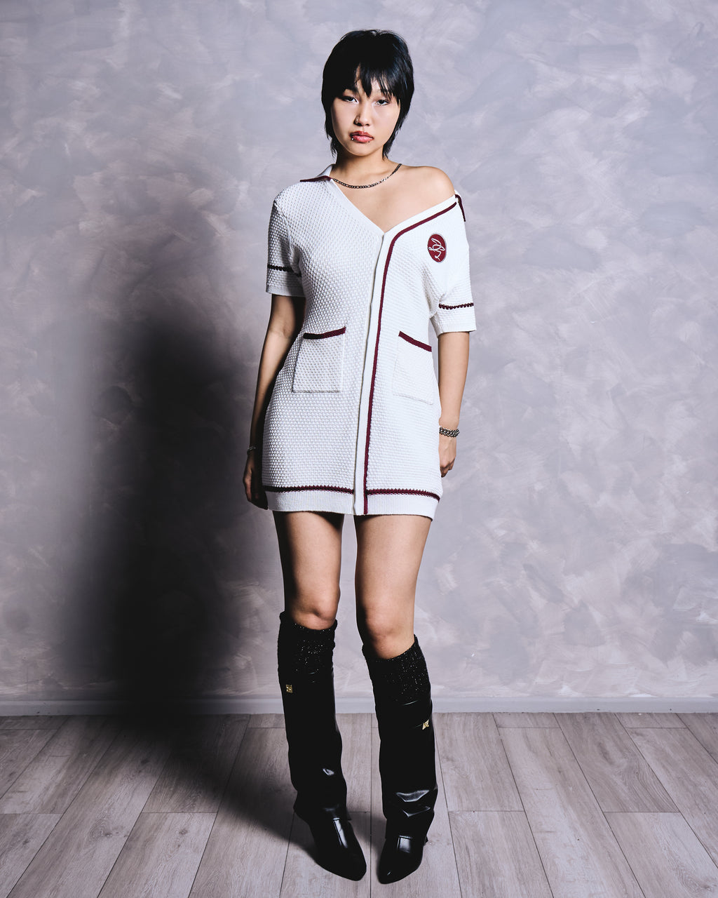 TRICOTÉE HERS - WHITE BERRY